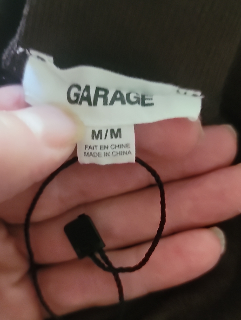 Garage Snatched Booty Stretched Terry Pants Size M Armadillo Brown Worn Once! - Picture 5 of 6